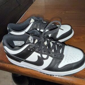 Nike Panda Dunks Low Top Sneakers - Youth